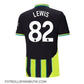 Manchester City Rico Lewis #82 Replika Bortatröja 2024-25 Kortärmad